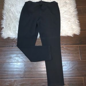 Eileen Fisher Pull On Black Pants Women's Size M